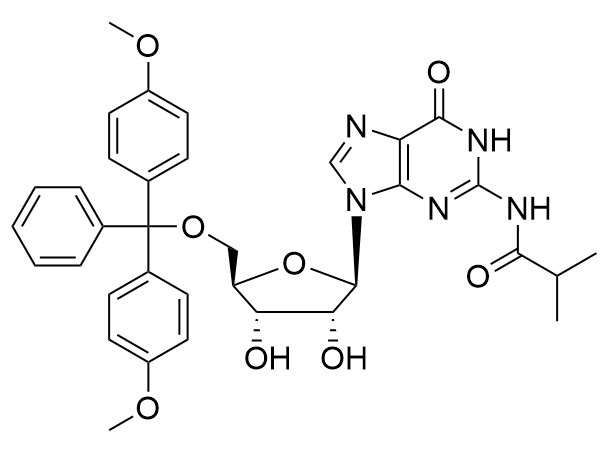 5'-O-(4,4'-二甲氧基三苯甲基)-N2-異丁?；?2'-鳥苷